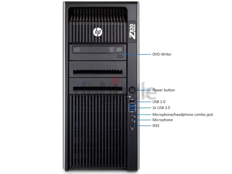 40 CORE HP Z820 WORKSTATION E5-2670 V2 DUAL INTEL XEON RAM 64GB DDR3 NVIDIA QUADRO K2200 4GB DDR563254493645699114
