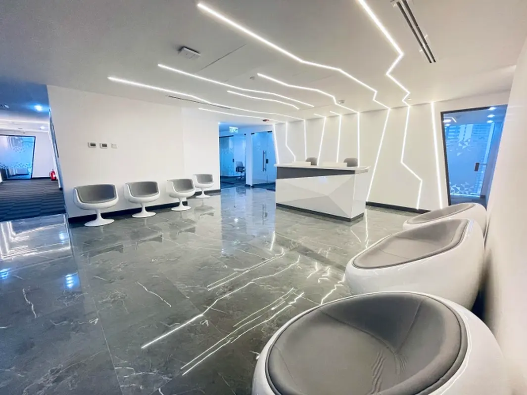 Serviced Desk available with Park View