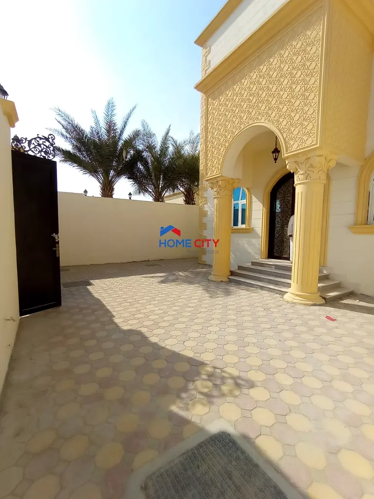 An extension for rent in Riyadh, south of Al Shamkha, two rooms, including water and electricity. 55