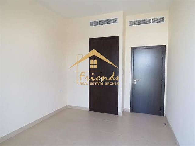 | Single Row corner villa 3bedroom with Maid room In Warsan Village For Rent|