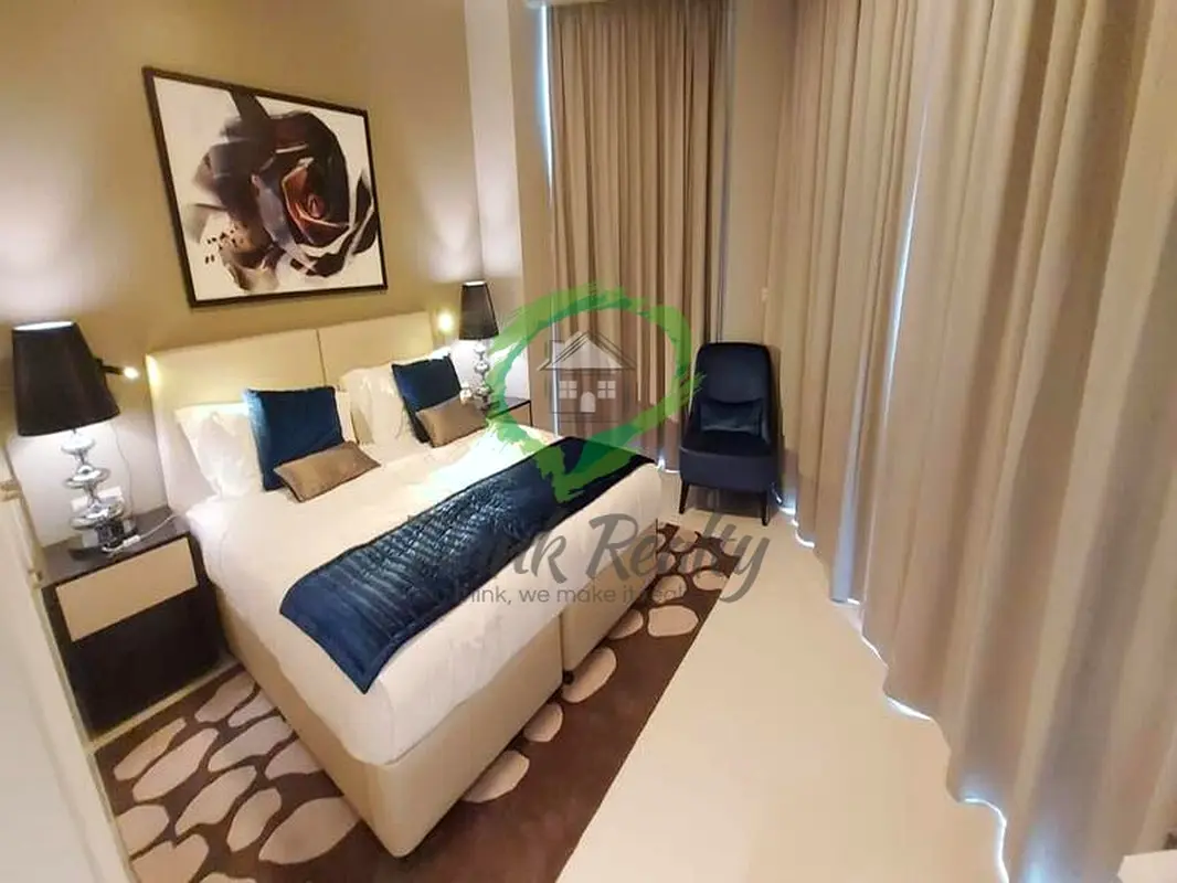 Fully Furnished Studio| Golf  View |In 12 Cheques