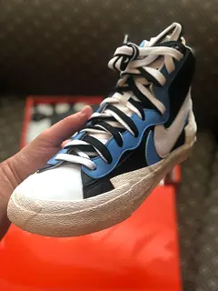 Nike Blazer Sacai Blue Black 12US