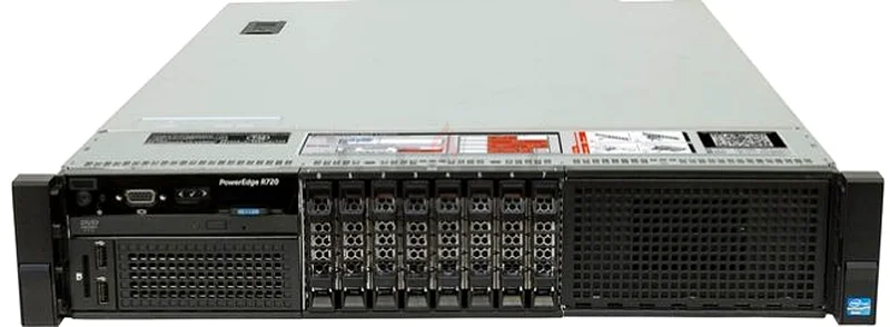 40 CORE DELL POWER EDGE R720 SERVER-2 INTEL XEON E5-2670V2-64GB RAM-8 SFF 2-50 MB CACHE63167119900547111