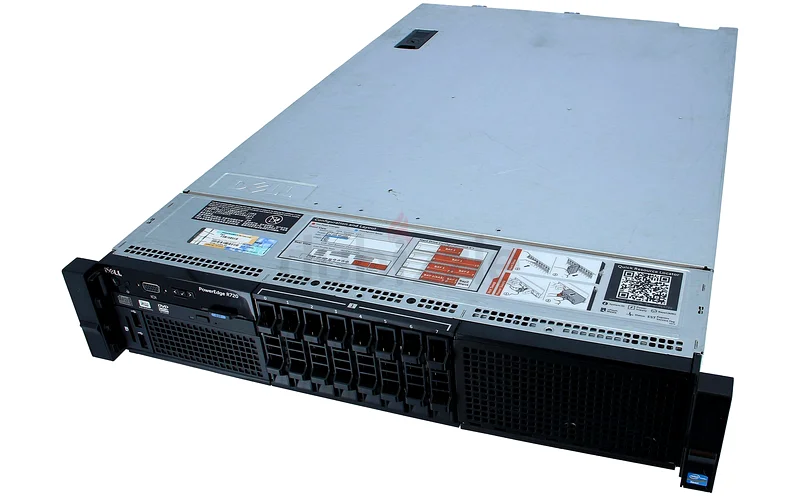 40 CORE DELL POWER EDGE R720 SERVER-2 INTEL XEON E5-2670V2-64GB RAM-8 SFF 2-50 MB CACHE63167119900547112