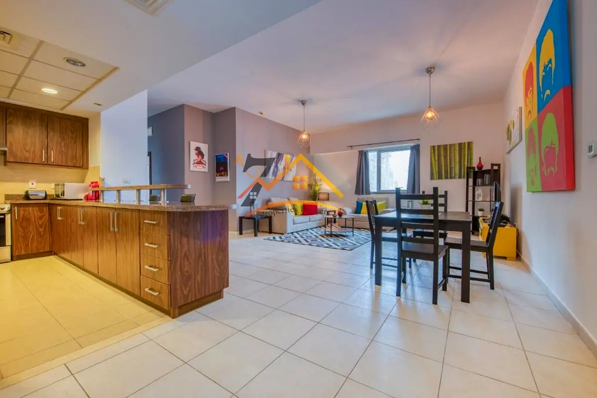 FULLY FURNISHED ONE BEDROOM  IN PRIME LOCATION ,CLOSE TO METRO