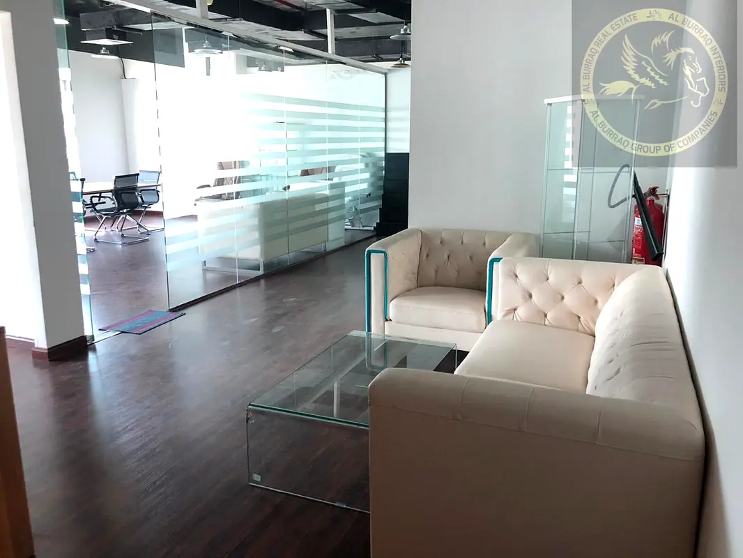 Large Fitted FURNISHED office in Sobha with pantry and washroom