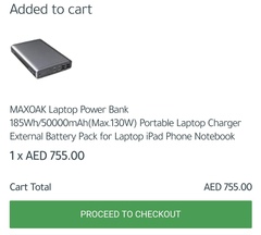 MAXOAK K2 50000mAh Laptop Mobile Power Bank