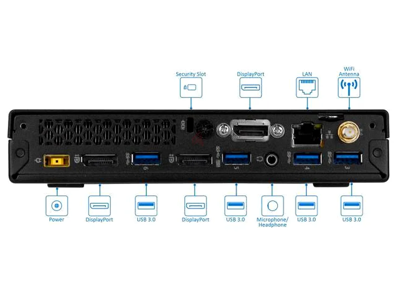 لينوفو ثينك سنتر M900 - إنتل كور i5 الجيل السادس - 256 جيجابايت SSD - 8 جيجابايت رام DDR4 - ويندوز 10 برو 64 بت63254494801155112