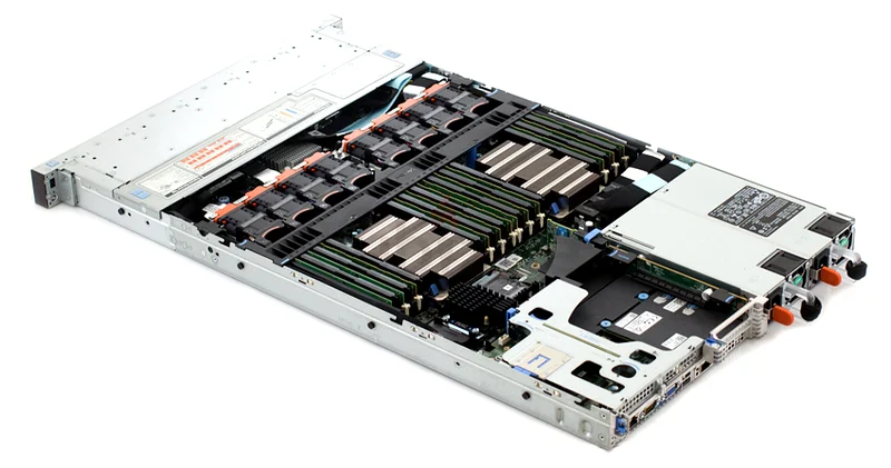 دِل باور إيدج R640-2 معالج إنتل زيون سيلفر 4110، ذاكرة رام 64 جيجابايت DDR4 مسجلة ECC، قرص صلب SAS سعة 1.20 تيرابايت بسرعة 15 ألف دورة في الدقيقة، 8 أحجام63255000831362114