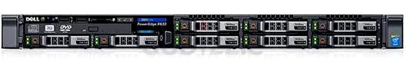128 جيجابايت رام + 48 نواة ديل باور إيدج R630 - معالجان إنتل زيون E5-2650V4 - 6 تيرابايت SAS HDD 2.5 بوصة 8 فتحات خادم 1U63254495180035111