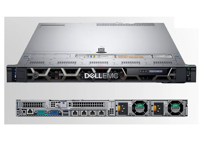 دِل باور إيدج R640-2 معالج إنتل زيون سيلفر 4110، ذاكرة رام 64 جيجابايت DDR4 مسجلة ECC، قرص صلب SAS سعة 1.20 تيرابايت بسرعة 15 ألف دورة في الدقيقة، 8 أحجام63255000831362113