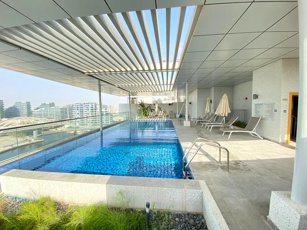 1 St Tenant,1 Bedroom Hall+Swimming PoolGym+Parking 6 Payments in Al Raha Beach