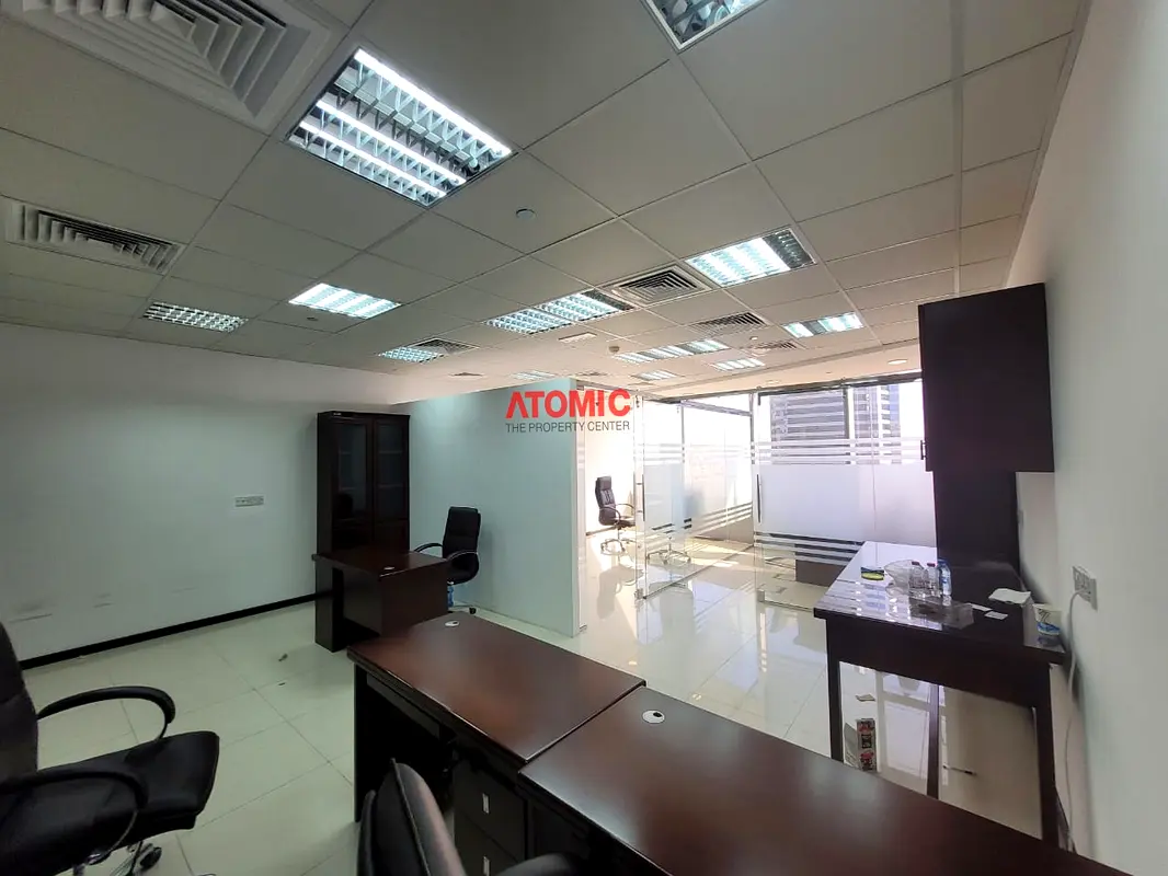 LAKE FACING ! FULLY FITTED ! FURNISHED OFFICE ! GOLD TOWER ! JLT