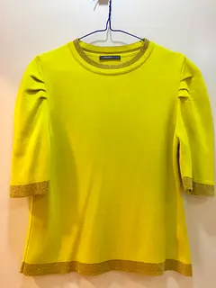 Mark and Spencer Mustard colour top size M