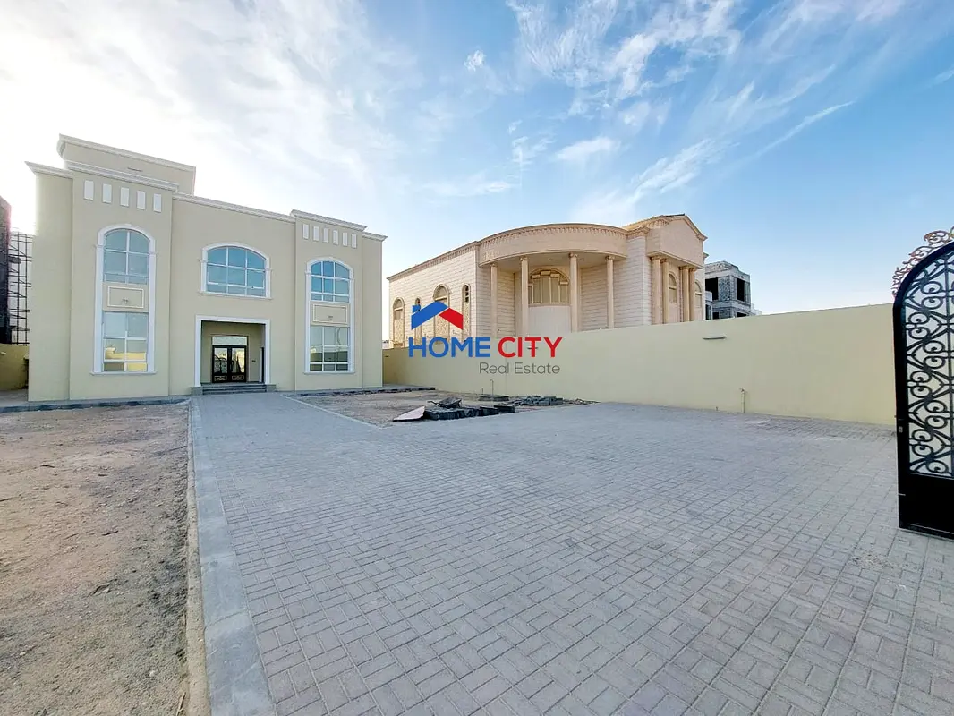 Villa for rent in Riyadh, south of Al Shamkha, consisting of 6 bedrooms, required 170,000 dirhams an