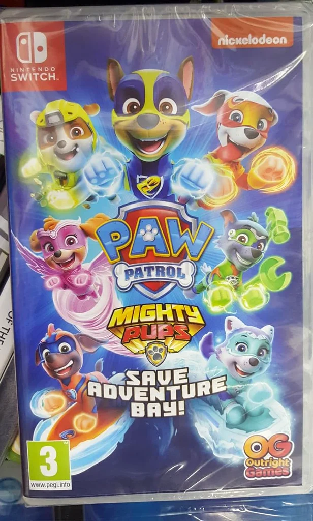 Nintendo Switch Paw Patrol MIghty Pups Save Adventure Bay Game at ...