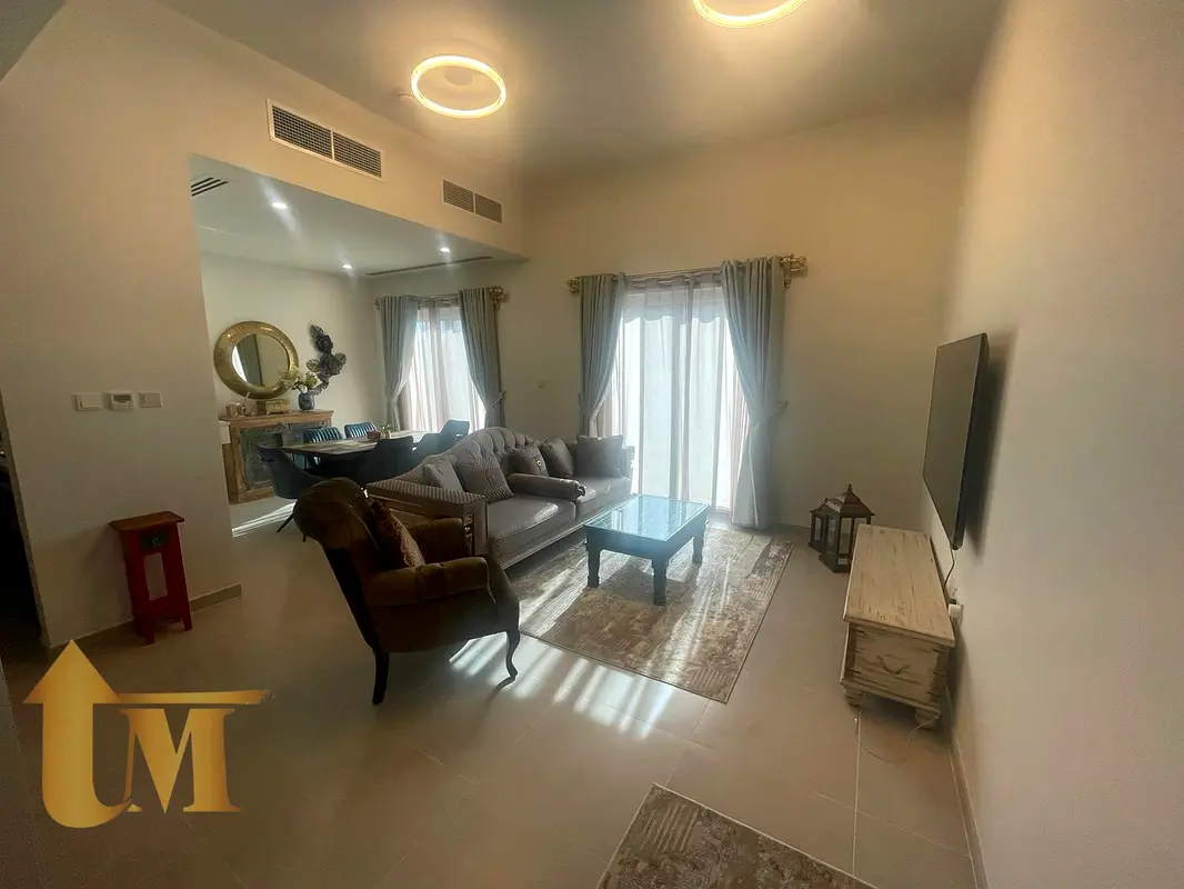 Fully Furnished Single Row| Quality living| 2BR +Maids| vacant