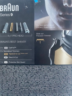 Braun Electric Shaver Series 9 in Gold 9399PS BRAND NEW