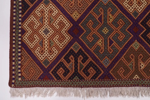 153 x 199 cm | azari kilim rug | Afghan handmade kilim carpet | سجاد اليدوي
