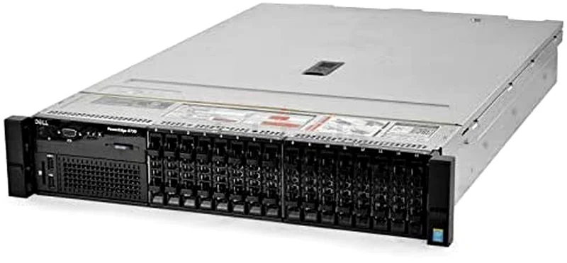 80 نواة + 256 جيجابايت رام، خادم ديل باور إيدج R730 - معالجان إنتل زيون E5-2673V4 - 5 تيرابايت إس إس دي - 16 فتحة 2.5 بوصة، 2 يو63254495212290111