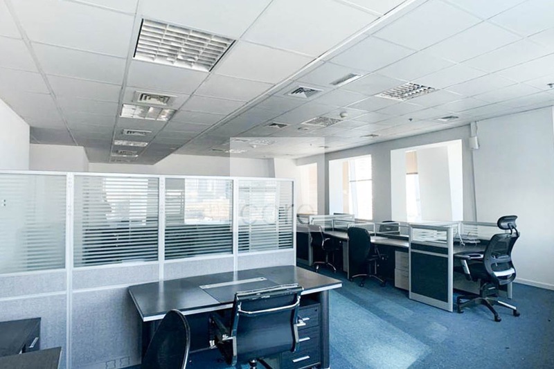 Partitioned and Furnished Office | Low Floor