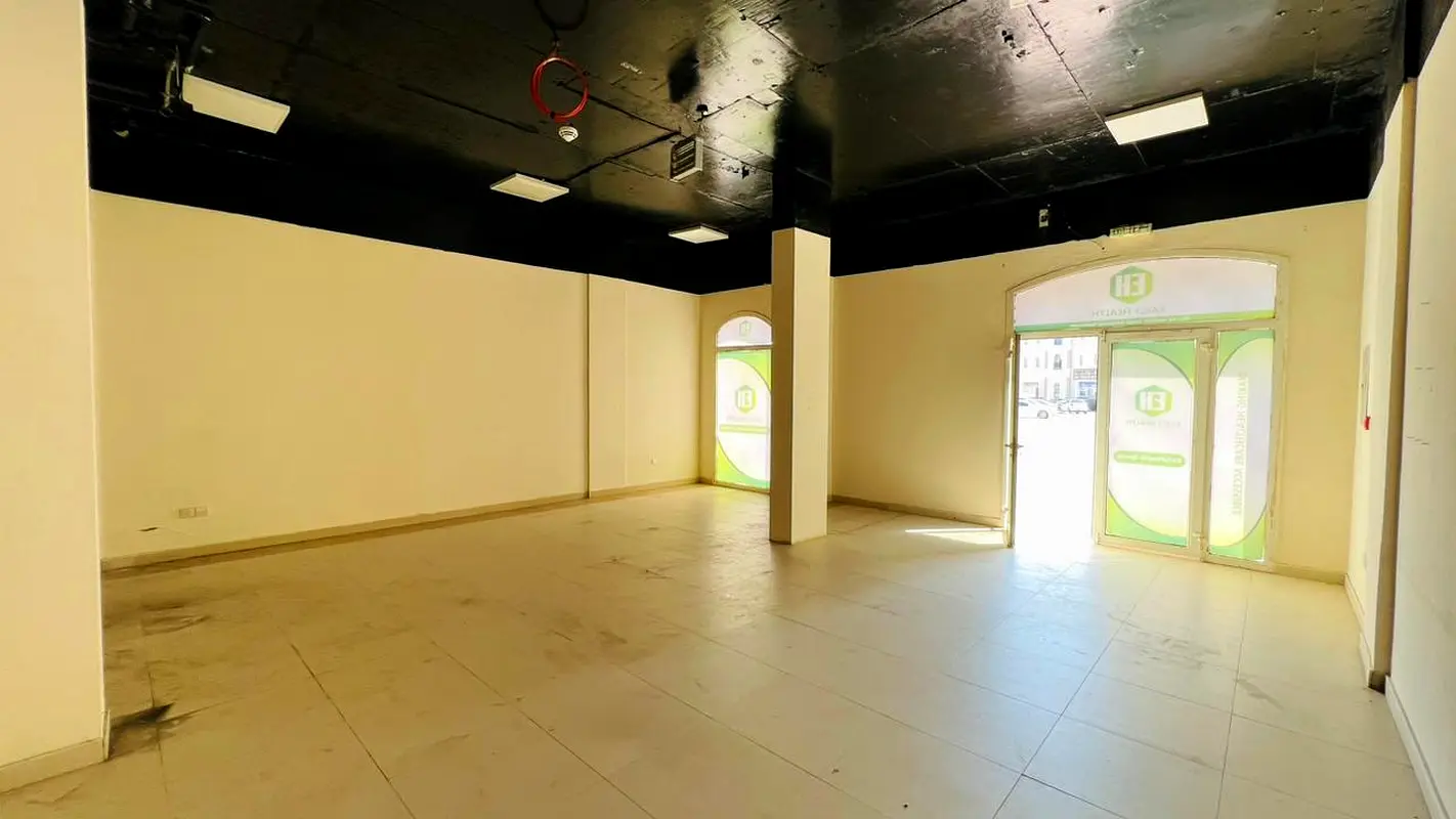 Shop For Rent In Persia Cluster 70k 4chqs 721 Sqft front Side.