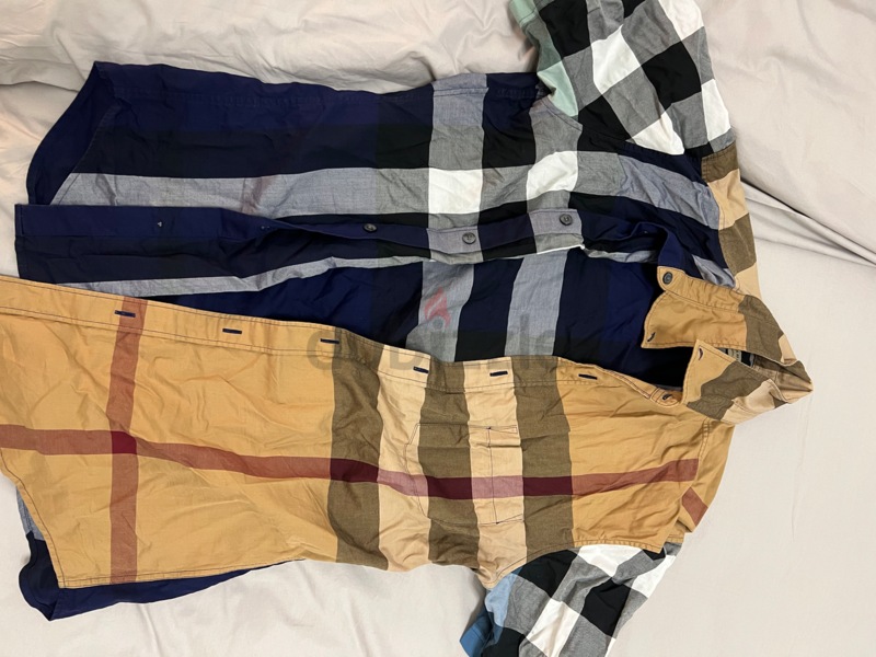 Mens medium Burberry short sleeve shirt for sale | dubizzle