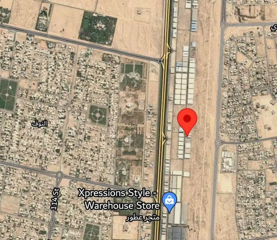For sale in Sharjah, industrial area 18, warehouse land