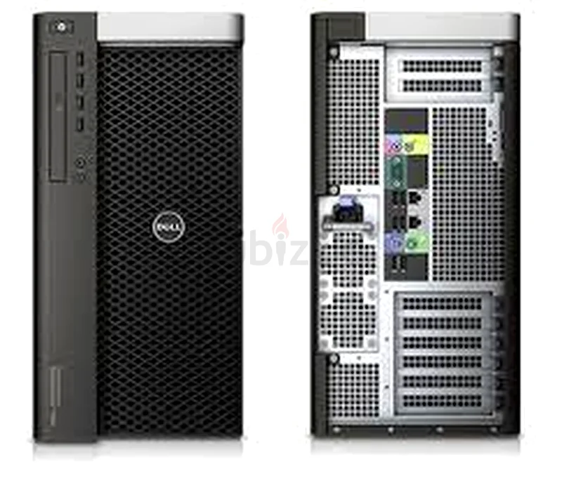 محطة عمل ديل T7910 بسعة 64 كور، معالج إنتل إكسون E5-2683 V4 مزدوج، ذاكرة رام 64 جيجابايت DDR4، كرت شاشة نفيديا كوارو M4000 بسعة 8 جيجابايت DDR563167580673537111