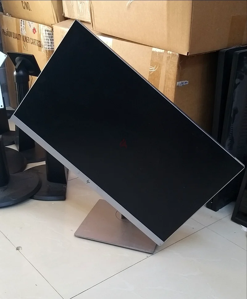 شاشة 24 بوصة من HP، بإطار رفيع، شاشة IPS بدقة Full HD، شاشة عرض LED مع HDMI وحامل هيدروليكي، الموديل رقم E24363196636660097111