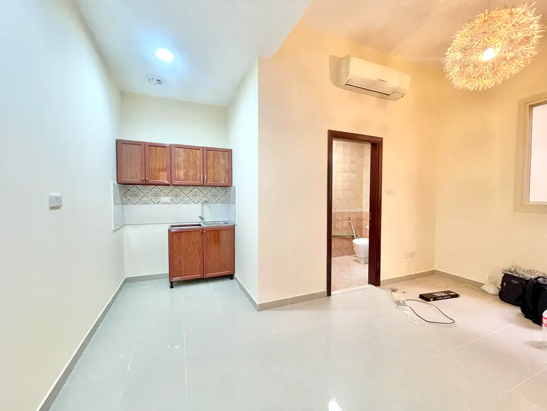 Ah /  brand new studio flat for rent in Khalifa city A