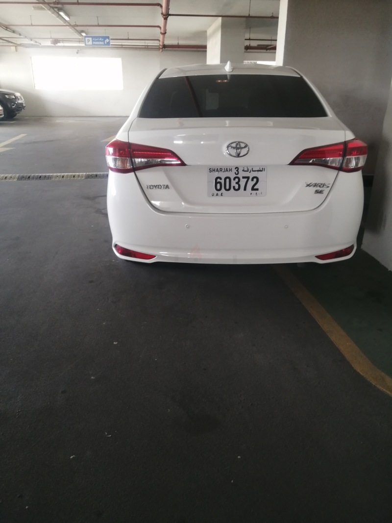 used car toyota yaris ajman