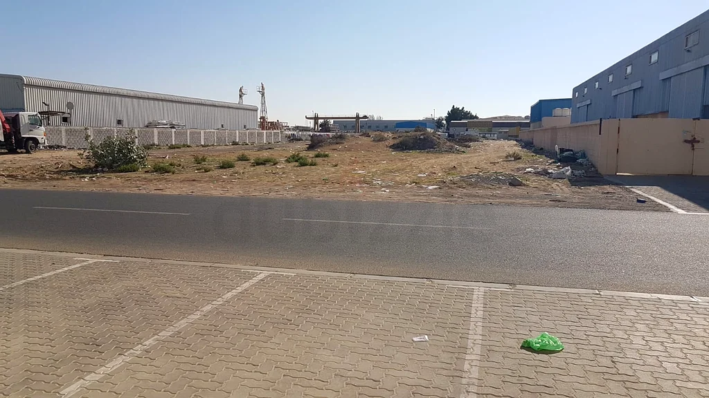 For Sell 70 Aed Per Sq Ft Free Hold 2 Industrial Plots Behind Each Other Very Nice Location