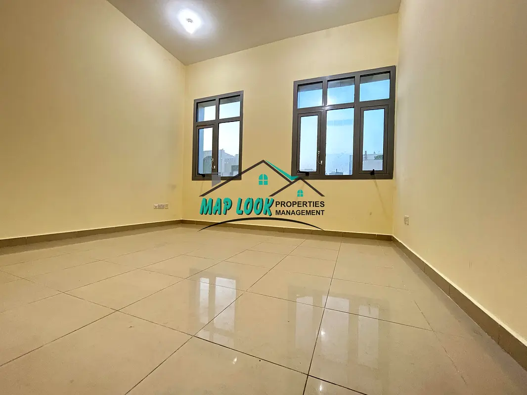 1 master bedroom 2 bathrooms 43,999/- centralized a.c located in Al nahyan