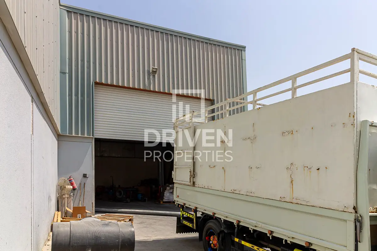 High Power Warehouse with Open Storage