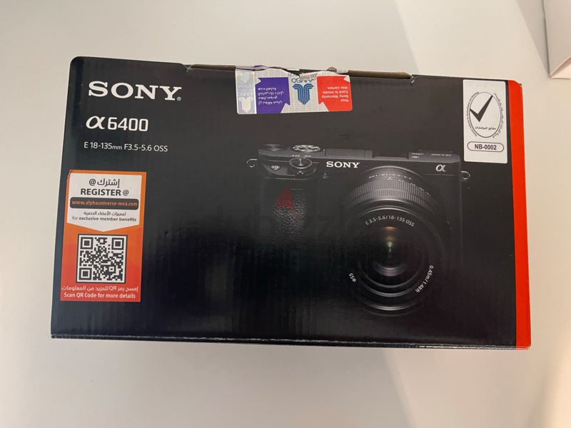 Sony A6400 Mirrorless Camera 4K with 18135 16mm Lenses