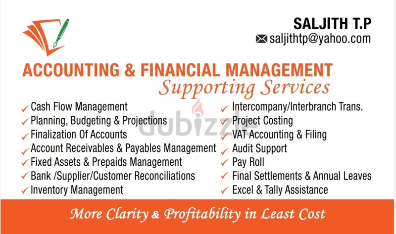 Accounting  And Financial Management Supporting Services