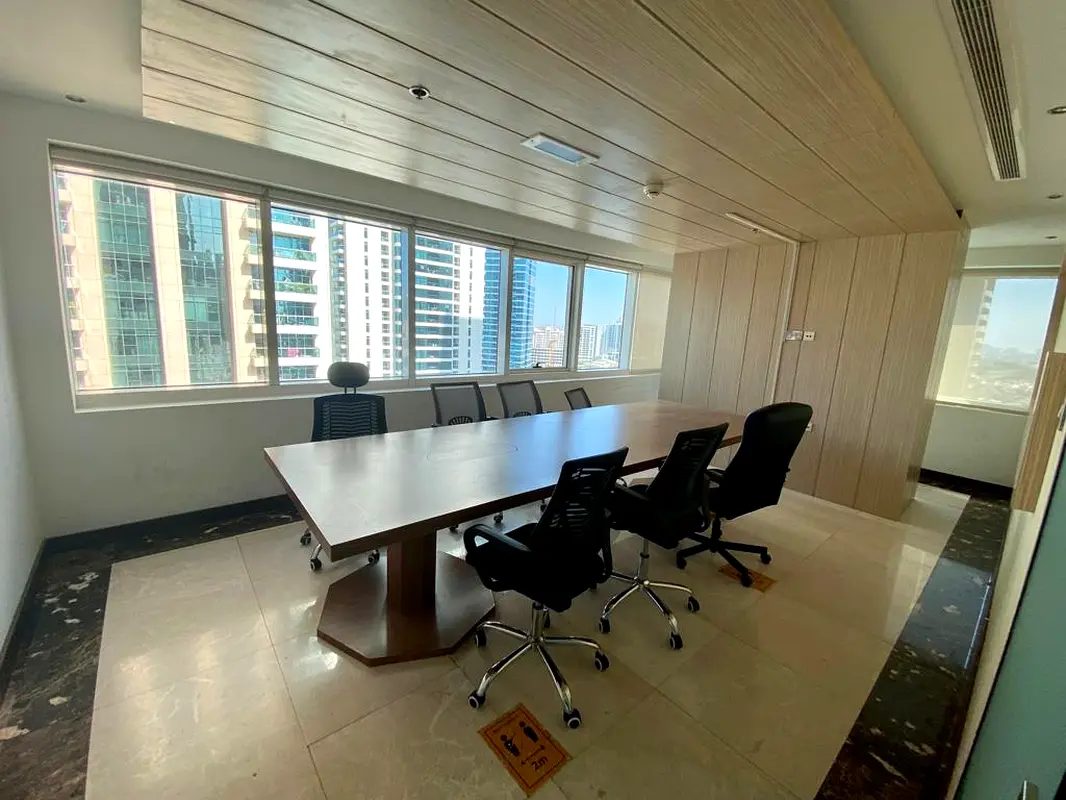 Furnished | Fitted | Glass Partition | Near metro