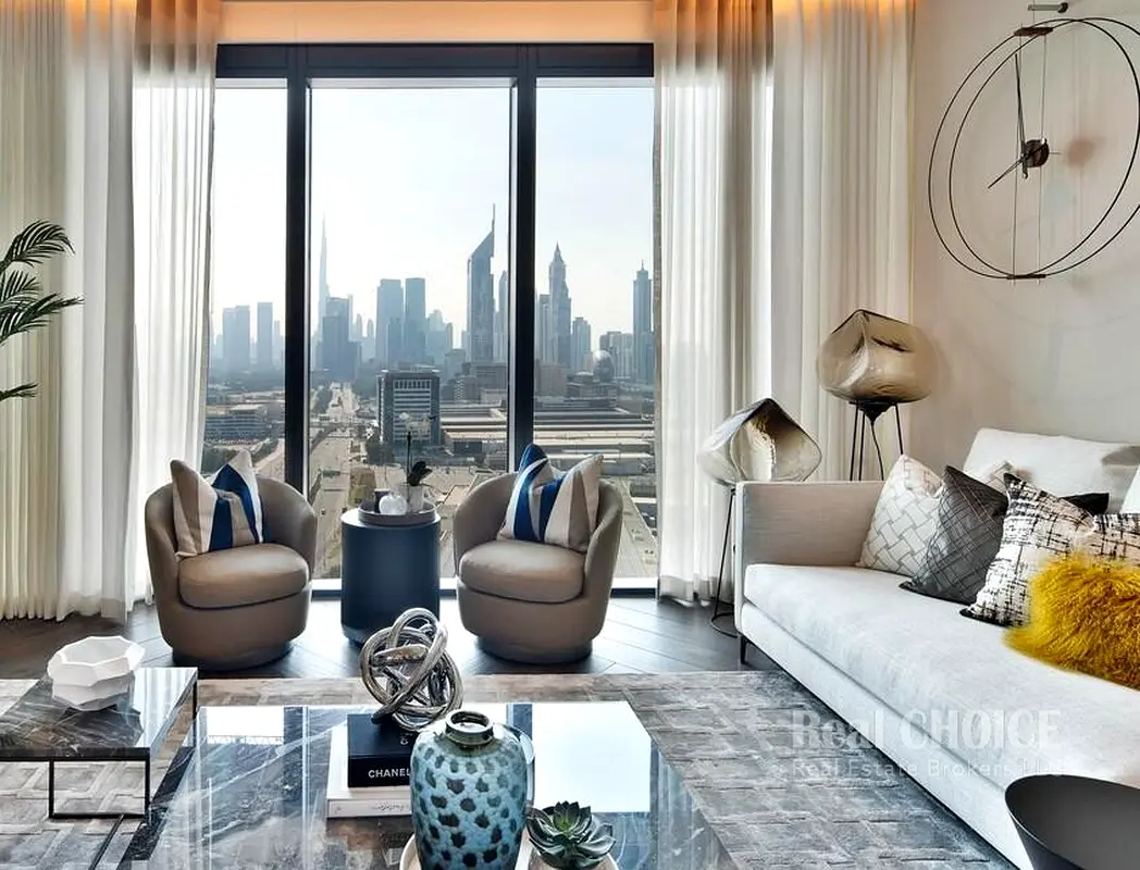 1BR Type B | Luxury Simplex with Dubai Frame View