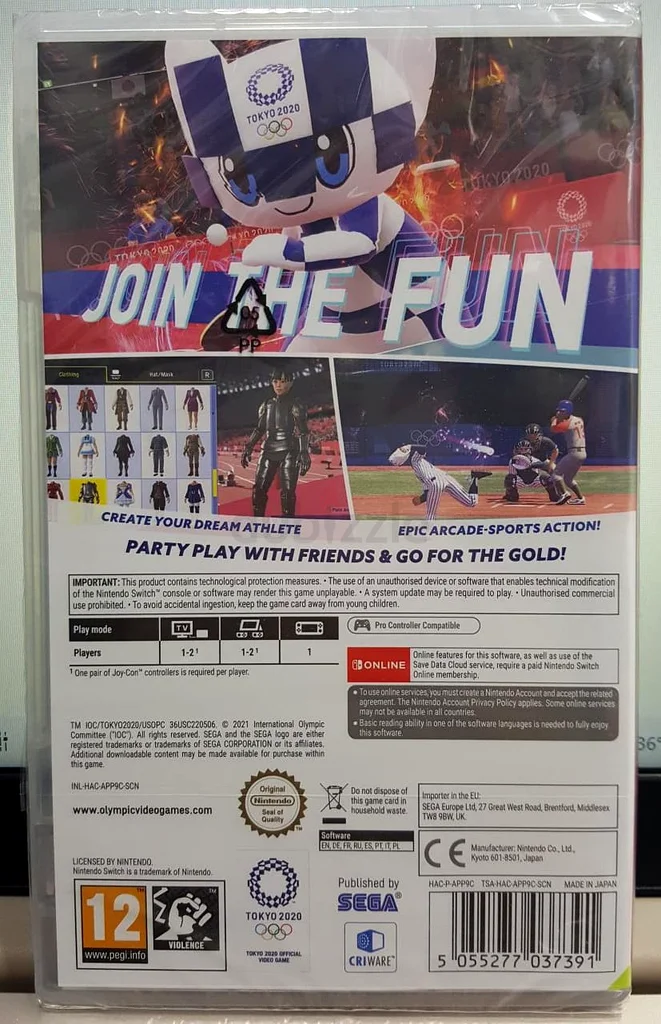 Nintendo Switch Tokyo 2020 Game at Wholesale Price62930651735937111