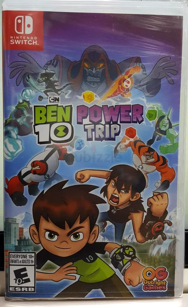 Nintendo Switch Ben 10 Power Trip Game at Wholesale Price629306450702101129