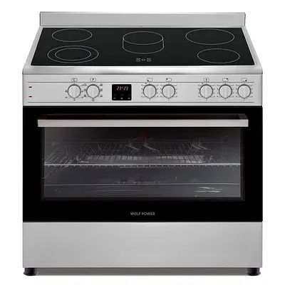 Wolf Power Ceramic Cooking Range WCR9060CERMF 90x60 5Ceramic Hob