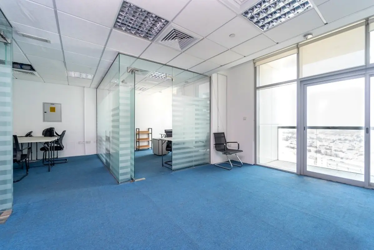 Furnished| Glass  Fitted Partition| Lake View