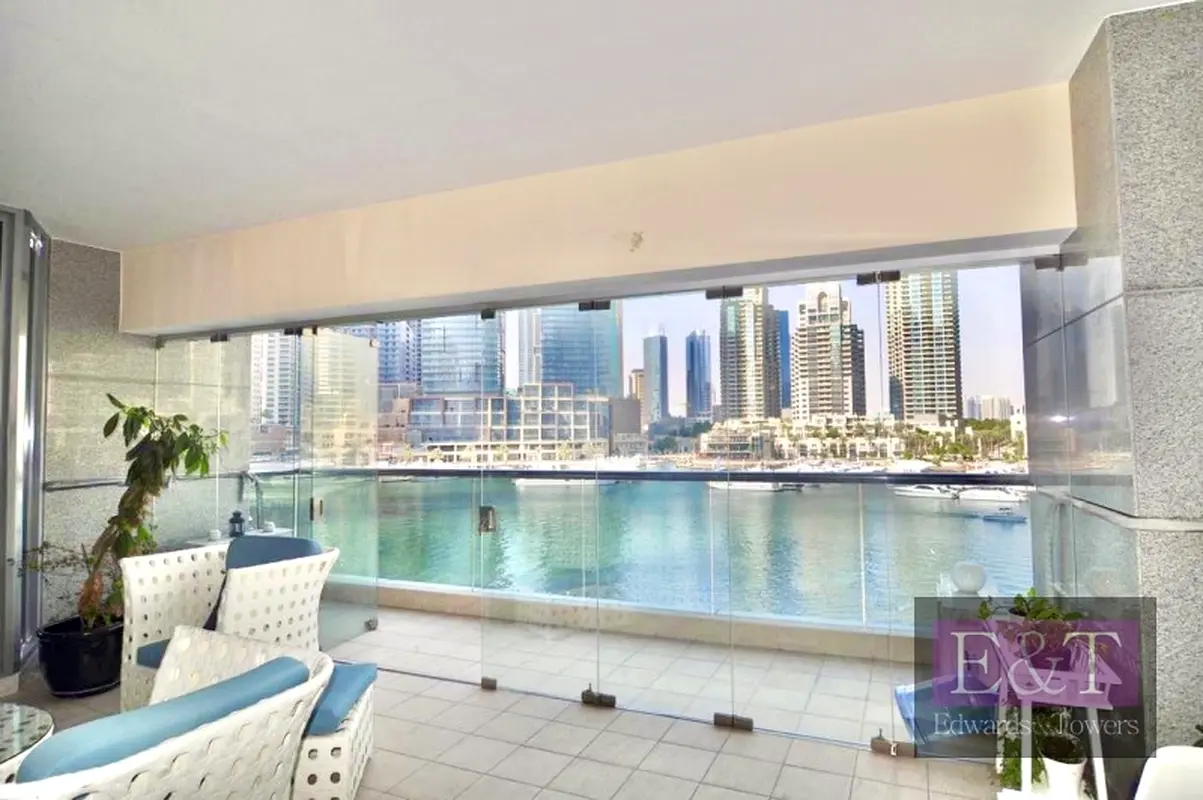 Upgraded Terrace| Largest 3 Bed|Full Marina View