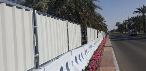 PVC ECO FENCE OR CONSTRUCTION HOARDING FOR SALE AND RENTAL!!!