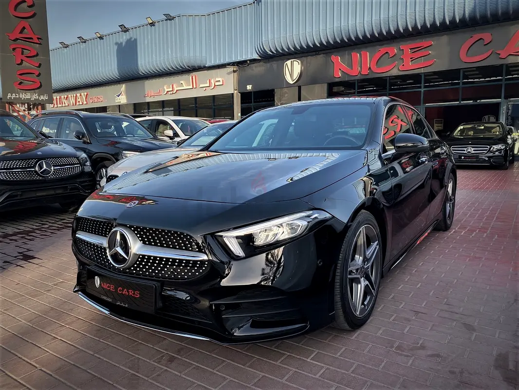 2021 Mercedes A200 GCC Sedan with AMG body kit