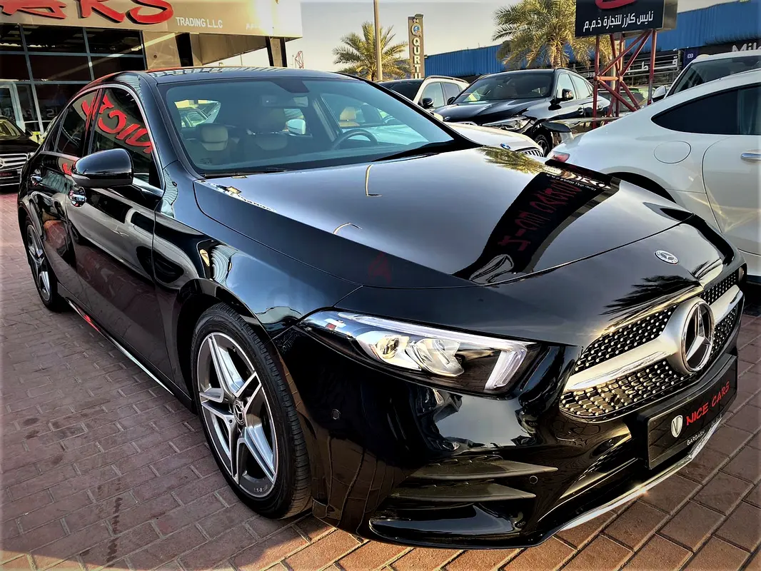 2021 Mercedes A200 GCC Sedan with AMG body kit