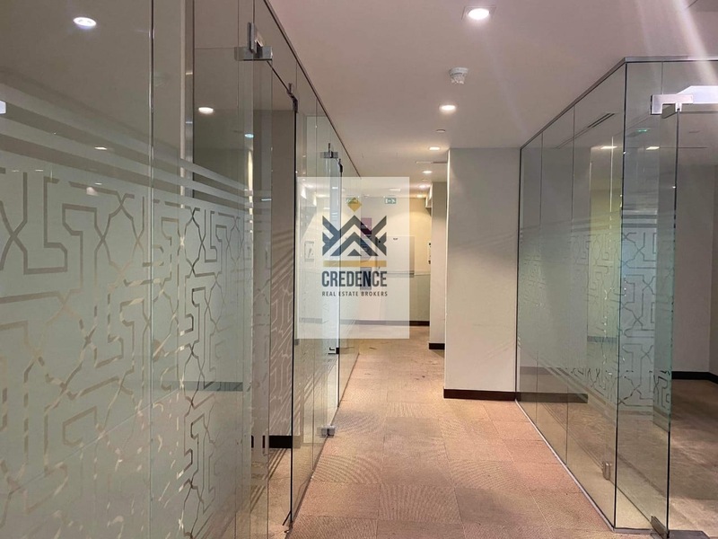 Fully Fitted | Amazing Finishing with Burj Khalifa View  | Vacant Office | !!!!
