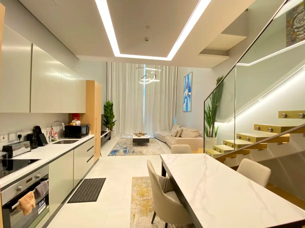 Motivated Seller ! Modern Fully Funished Duplex Apt. ! Rented