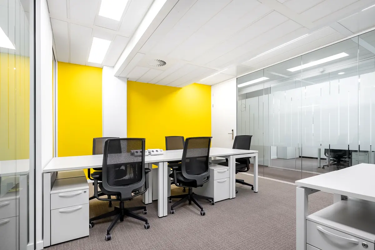 Find office space in ABU DHABI, Al Arjan  for 5 persons with everything taken care of